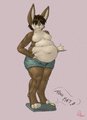 Birthday Surprise! - Rourkie tips the scales, but not the...  by rourkie