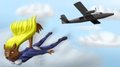 Diving Without a Chute by DrZombie
