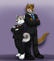 Michael and Benjamin by wafer