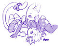 dressing up a commission by kuni  by yuu