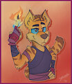 Smokey the cat! by Irdes