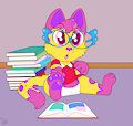 Fifi's Big Glasses -By NazzNikoNanuke-