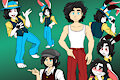 Jack (pooka/human forms) by Kaiyashu