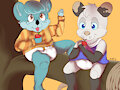 Tree Branch Friends -By AshleyFoxKit-