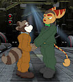 Commission - Rocket & Ratchet