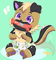 Milo's Chew Bone -By @kaitzunema-
