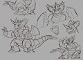 NidoTyrnn Sketches
