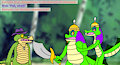 Brok encounters the Komodo Bros
