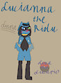 Lucianna "Luna" the Riolu by LucaFamily