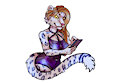 Shork Cafe: Vixy Sharpfang, Waitress by AriesQuitex