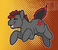Xander the Pony Prancing