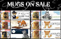 Mugs on sale