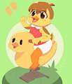 Tulip's Ducky Ride -By @kaitzunema-
