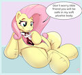 Fluttershy living plushsuit