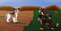 Children's showdown :D by BlaueHexe