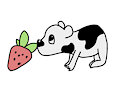 Guinea Pig and Strawberry