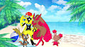 We Are Family on The Beach by RayFox804