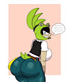 Surge wanted to try on some new clothes!