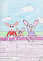 Brick Wall Bunnies