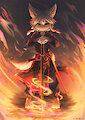 Ablaze 🔥 [ Commission ] by echOwOcha