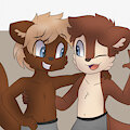 Otters! [by Itwasscatters
