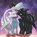 Night Light Fury Grooming - HeartlessAngel3D