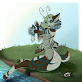 Between magical threads perfectly tangled (by Alruic)