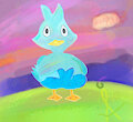 Cute Ducklett Vibing 22/08/2022 by AslaTaviArt