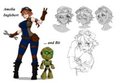 Amelia Inglebert Character Design