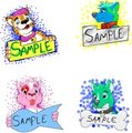 Badge samples by XtremeCat
