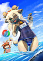 My summer vacation by Wolfeed