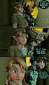 Midna Teasing Link by Skulltronprime969