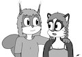 The Squirrel and the Badger