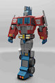 Optimus Prime Walk Cycle by AloneWolf343