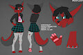 Violet character sheet by Vixensheart
