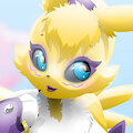 Renamon - Cute and Sexy Vector Art by HeltyHD