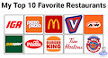 My top 10 favorite restaurants of 2022