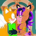 TailsXNIcole: Lil Kissy Kissy (2 Versions) by MasterMochiKun