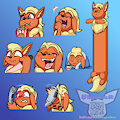 Flarita emotes August '22