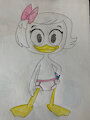 Webby, Lena, Violet in underwear.