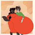 Carli and her Baby Daddy by SatsumaLord