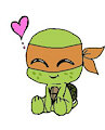 TMNT 2012 Mikey by Milkbubby