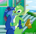 Stitch with Bonnie by Sheecktor
