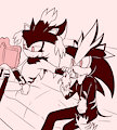 The twins chill'in