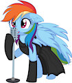 Rainbow Dash - Singing by CyanLightning