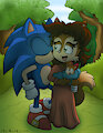 What If......Sonic Married Megan?  (Comm)