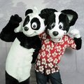 Roni and Parinton's fursuits