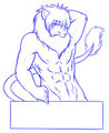 Lion Badge by Sazume