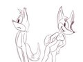 Aurum and Argentum as drawn By Kuto