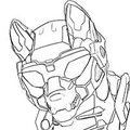 [LineArt] Protector by FrAnubis